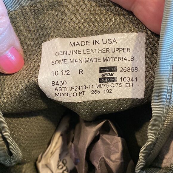 Air Force Style Steel Toe Boots - Picture 11 of 12